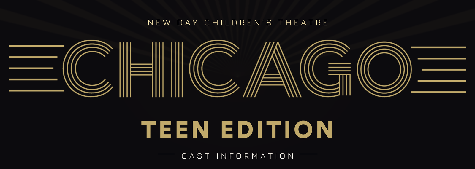 Chicago: Teen Edition — New Day Children's Theatre